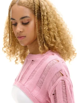 Fashion krótki sweter Swetry