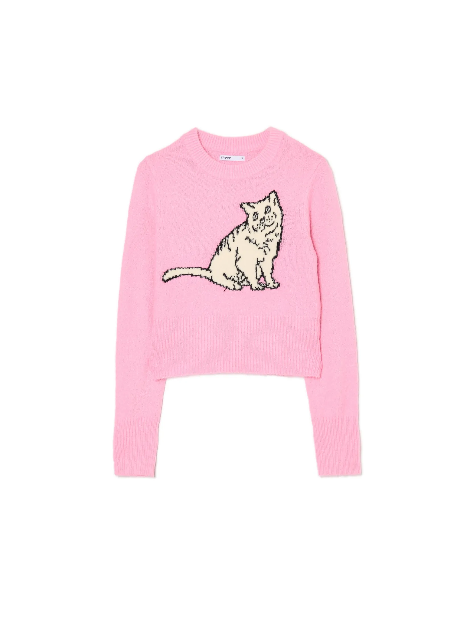 Outlet sweter z kotem Swetry