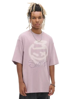 Best Różowy T-shirt z nadrukiem Koszulki
