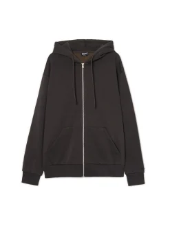 Fashion Rozpinana bluza z kapturem Bluzy