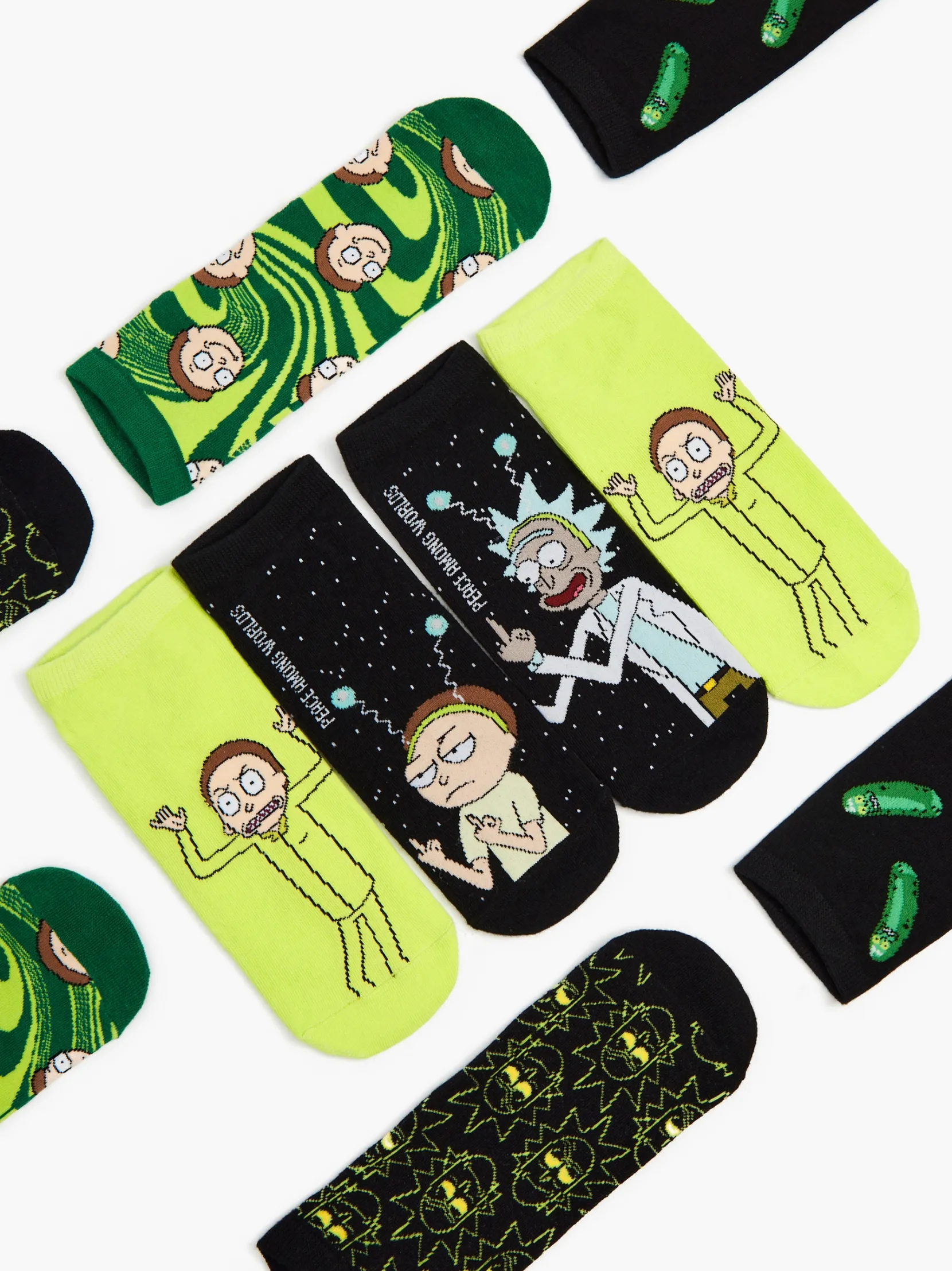 New Skarpety 5 pack Rick i Morty Skarpetki