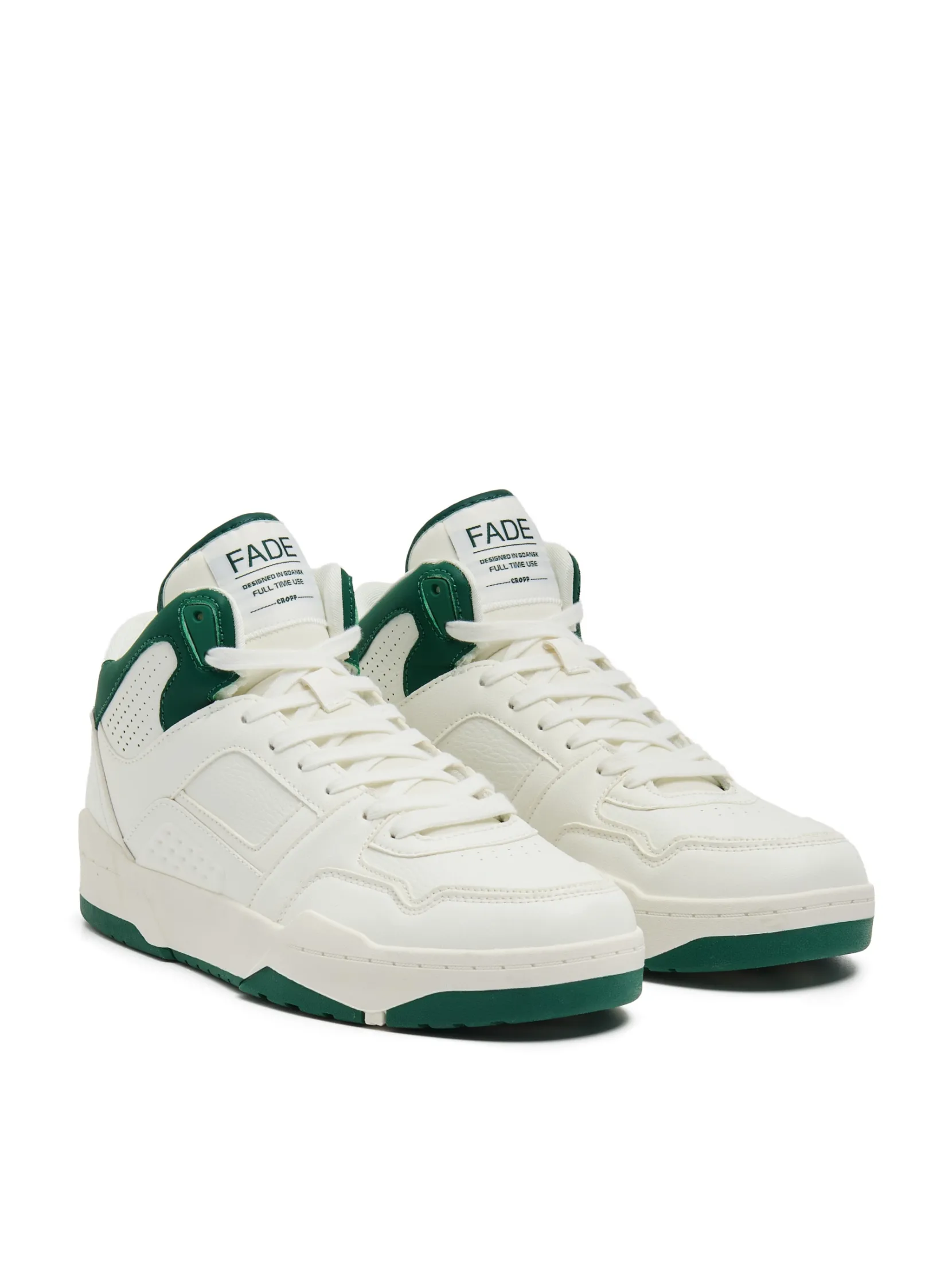 Fashion Sneakersy z naszywkami ze sztucznej skóry Sneakersy|Za Kostkę