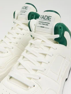 Fashion Sneakersy z naszywkami ze sztucznej skóry Sneakersy|Za Kostkę