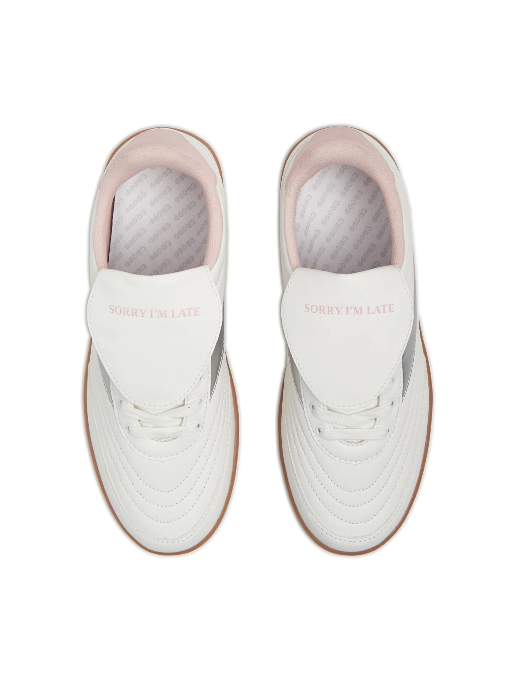 Outlet Sneakersy z ozdobnymi wstawkami Sneakersy
