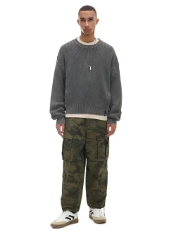 Clearance Spodnie cargo z motywem moro Spodnie