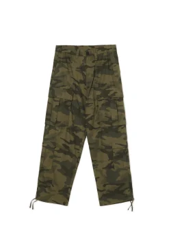 Clearance Spodnie cargo z motywem moro Spodnie