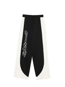 Fashion Spodnie dresowe z napisem Spodnie