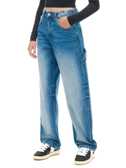 New Spodnie jeansowe skater Jeansy