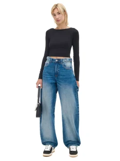 New Spodnie jeansowe skater Jeansy