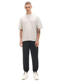 Discount Spodnie joggery loose z suwakami Spodnie