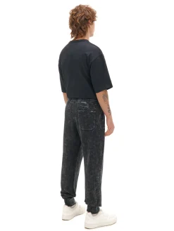 Clearance Spodnie joggery regular z napisem Spodnie