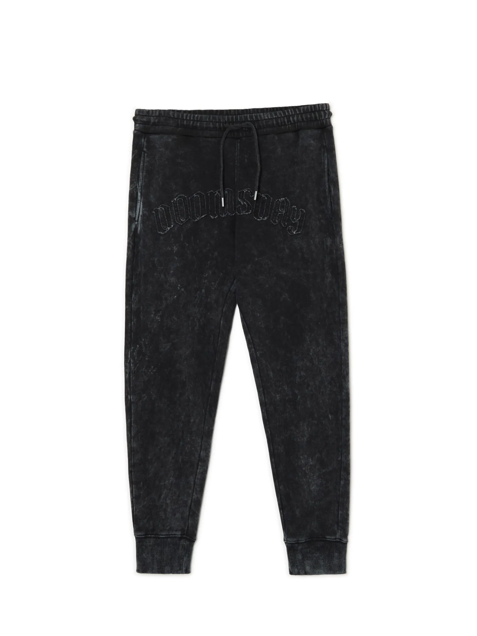 Clearance Spodnie joggery regular z napisem Spodnie