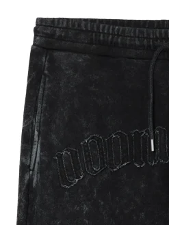 Clearance Spodnie joggery regular z napisem Spodnie