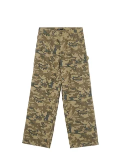 Fashion Spodnie moro z wieloma kieszeniami Spodnie