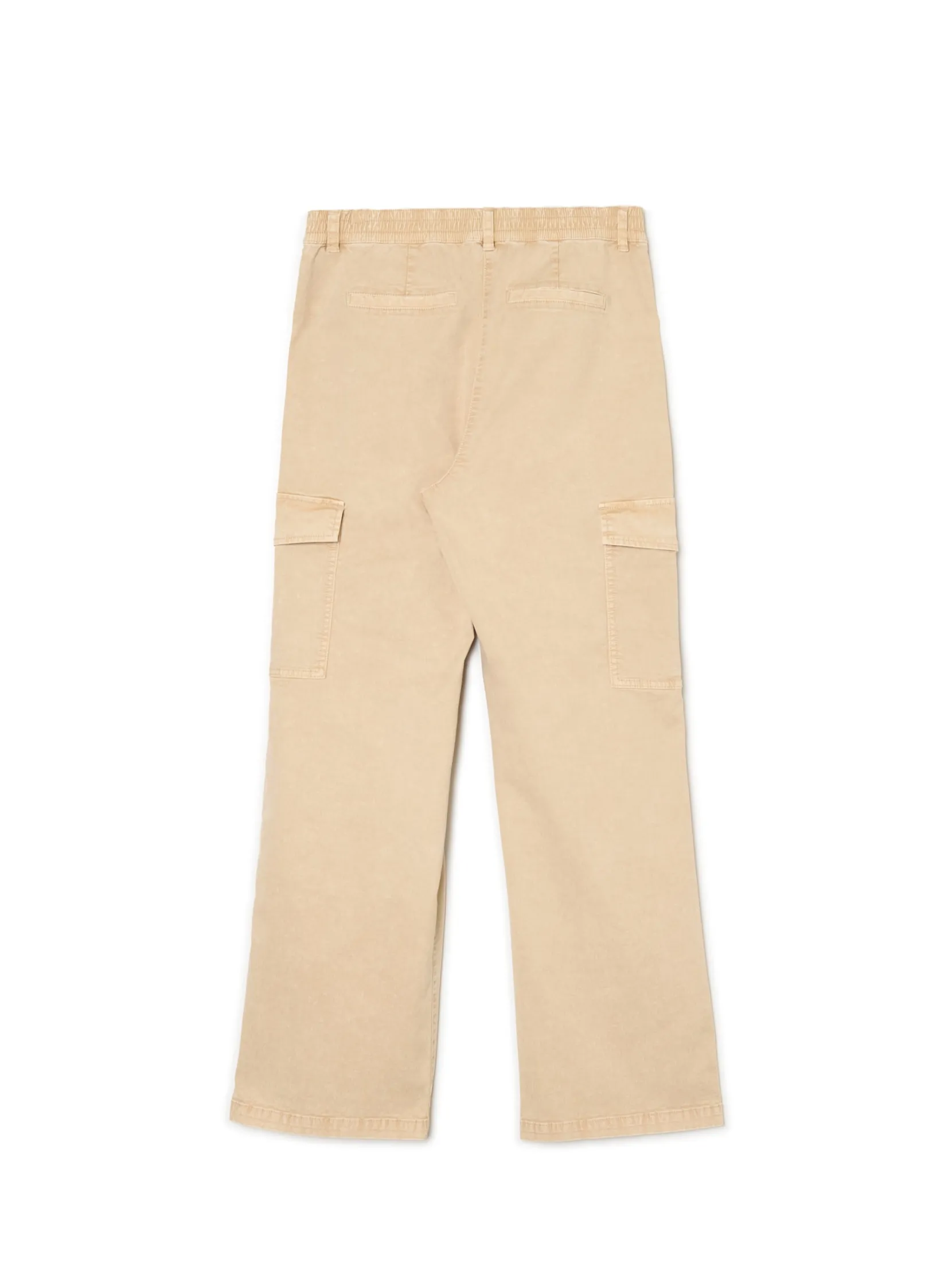 Sale Spodnie straight z kieszeniami cargo Spodnie