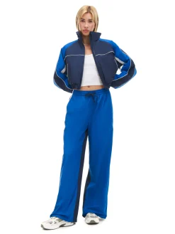 New Spodnie wide leg z lampasami Spodnie|Sety