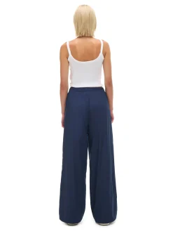 New Spodnie wide leg z lampasami Spodnie|Sety