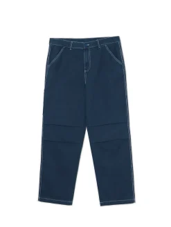 Clearance Spodnie z białymi przeszyciami Baggy|Spodnie