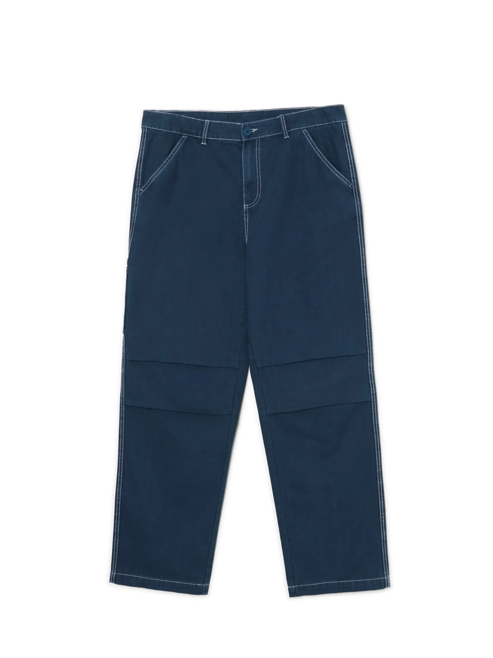 Clearance Spodnie z białymi przeszyciami Baggy|Spodnie