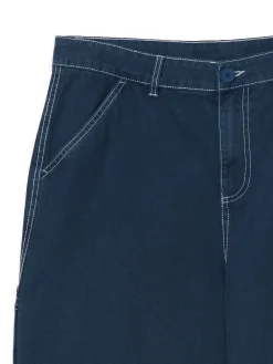 Clearance Spodnie z białymi przeszyciami Baggy|Spodnie