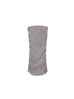 Clearance Sukienka midi z marszczeniami Sukienki, Kombinezony