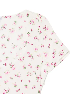 Clearance Sukienka mini z wiskozy w kwiaty Sukienki, Kombinezony