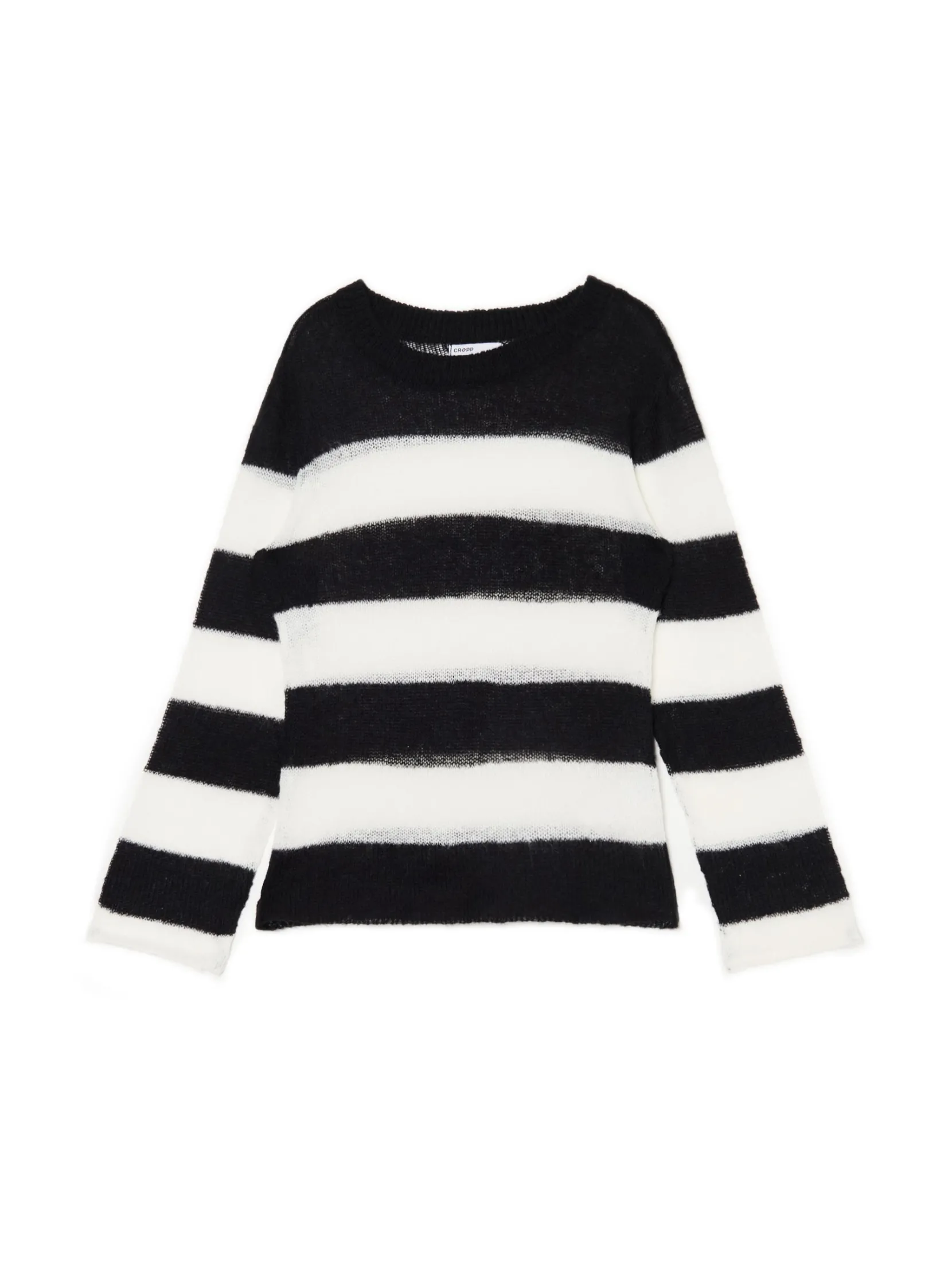 Fashion Sweter w paski Swetry