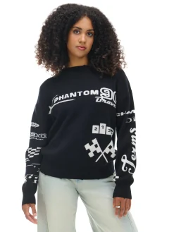 Discount Sweter w racingowym stylu Swetry
