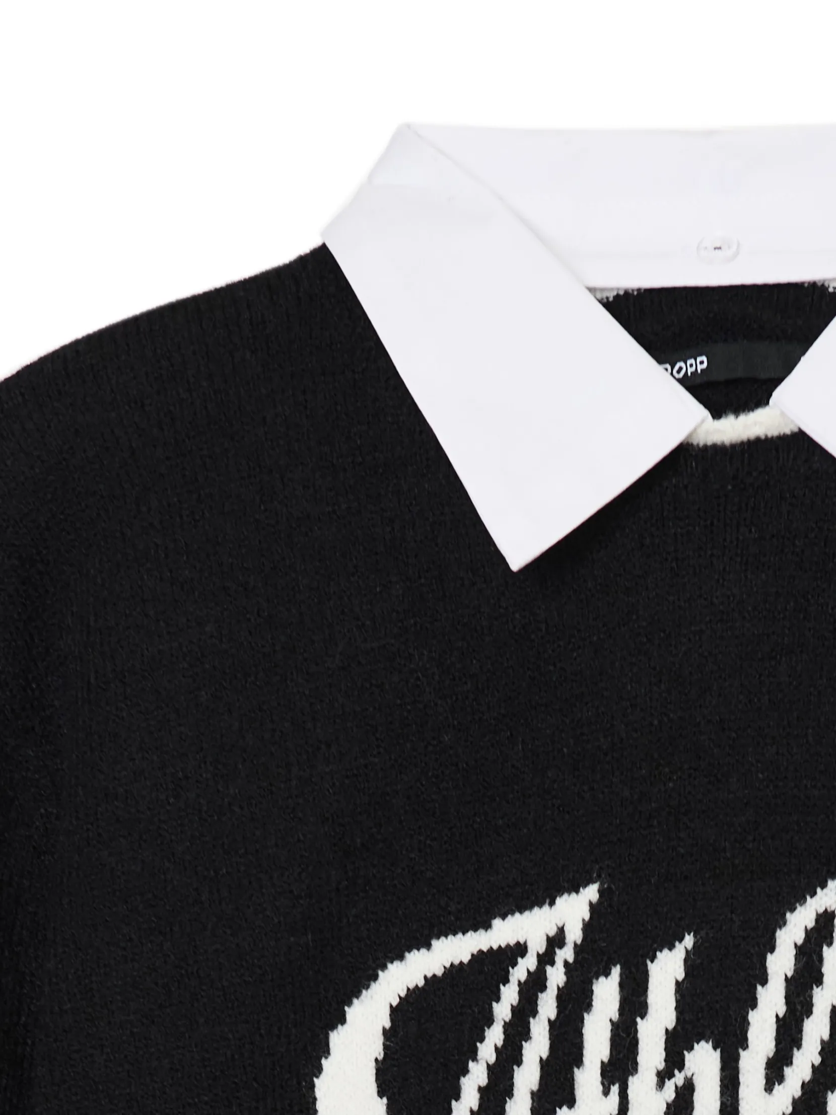 New Sweter z odpinanym kołnierzykiem Swetry