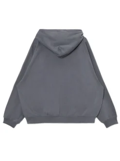 Online Szara bluza oversize z kapturem Bluzy|Sety
