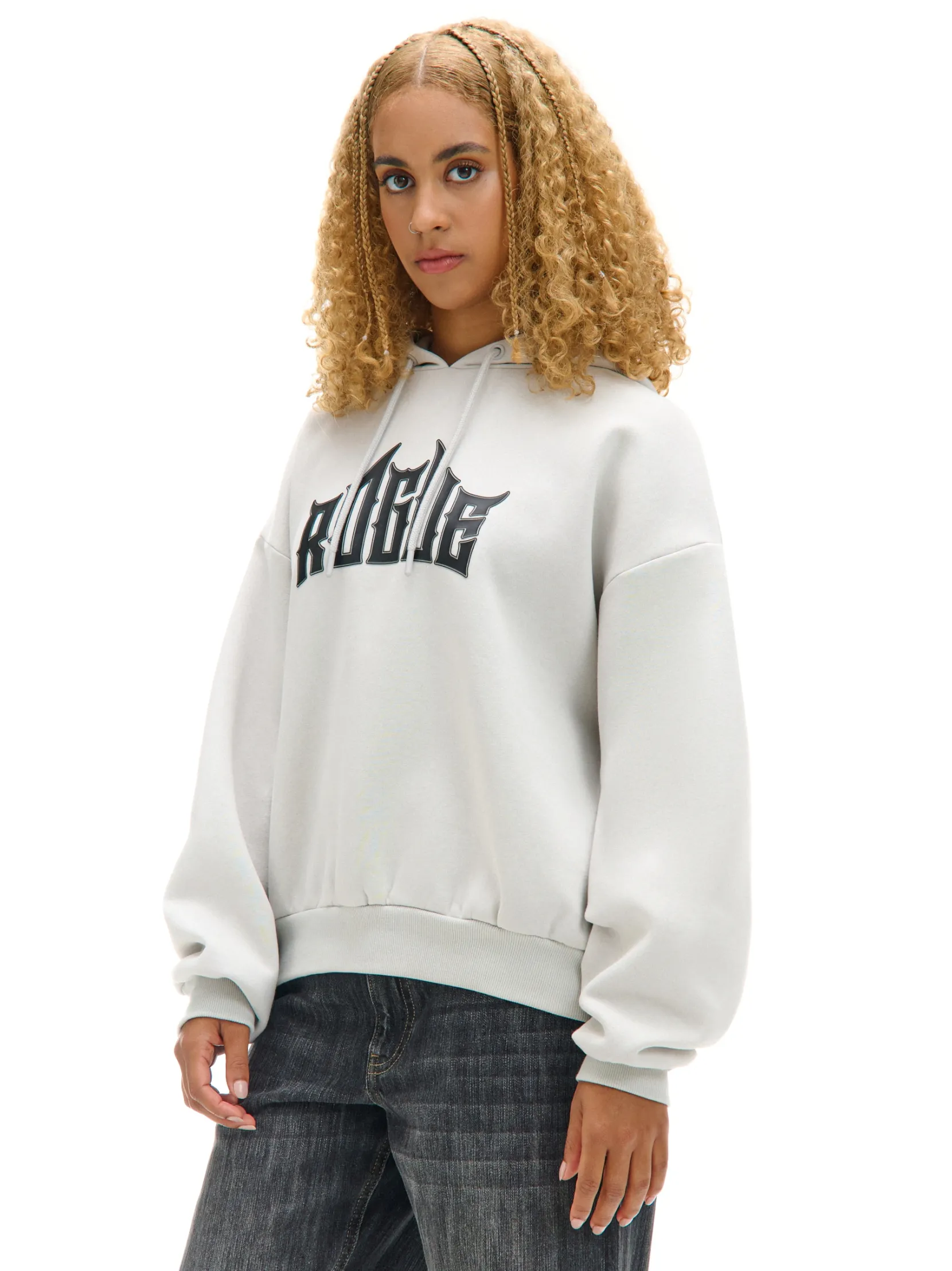 Sale Szara bluza z kapturem UNISEX Unisex|Unisex