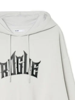 Sale Szara bluza z kapturem UNISEX Unisex|Unisex