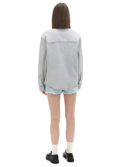 Sale Szara kurtka jeansowa Kurtki, Płaszcze|Sety