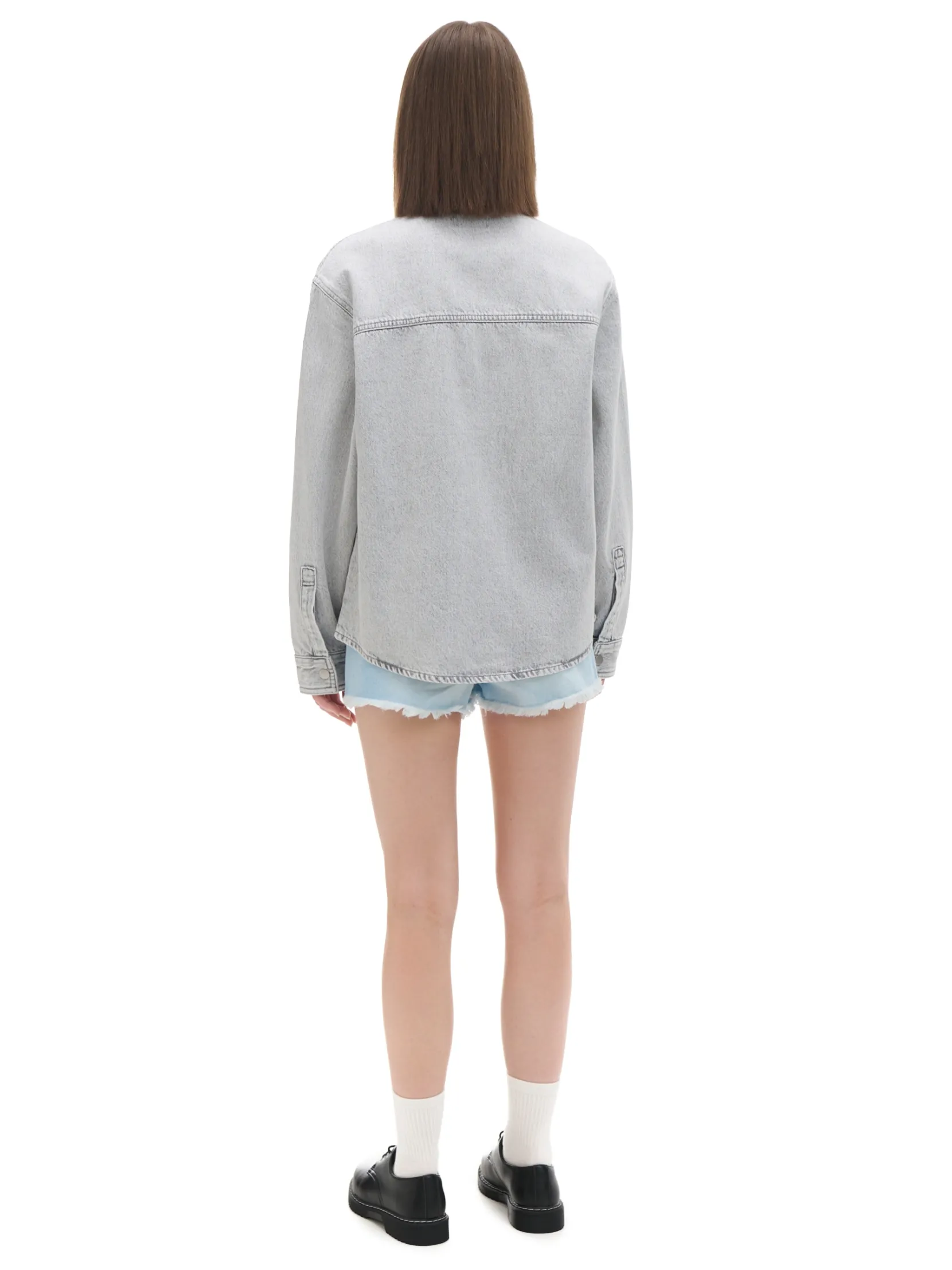Sale Szara kurtka jeansowa Kurtki, Płaszcze|Sety