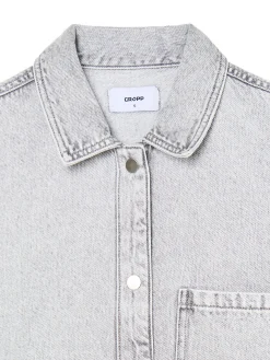 Sale Szara kurtka jeansowa Kurtki, Płaszcze|Sety
