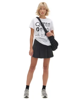 Online Szara spódnica mini Spódnice