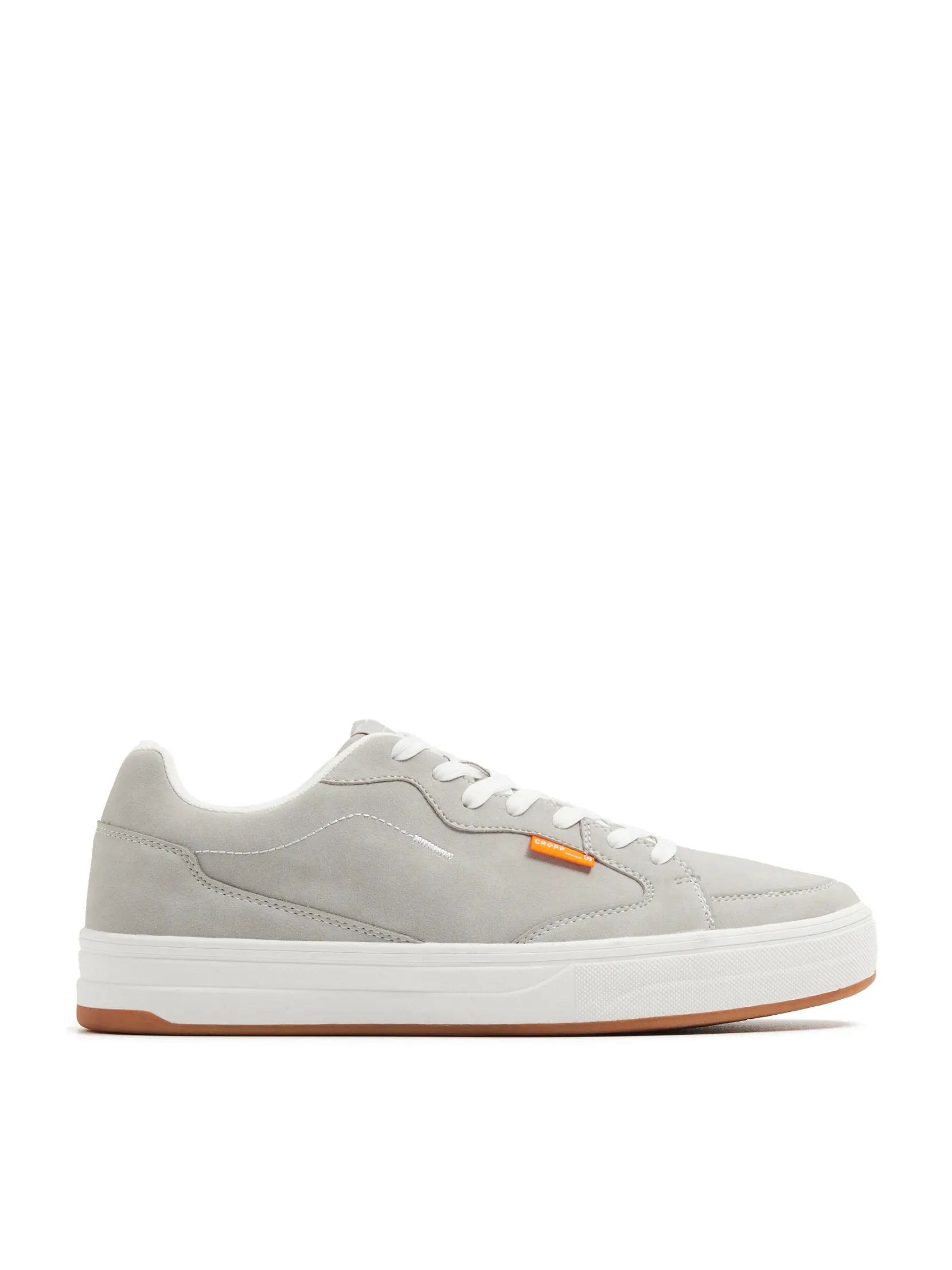 Hot Szare buty sneakersy z grubą podeszwą Sneakersy