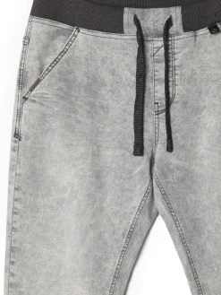 Best Szare jeansowe joggery Jeansy