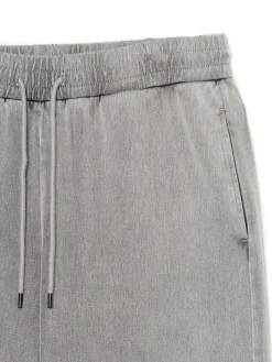 Sale Szare jeansowe joggery Spodnie