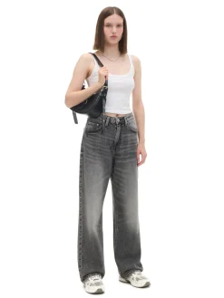 Clearance Szare jeansy baggy Jeansy