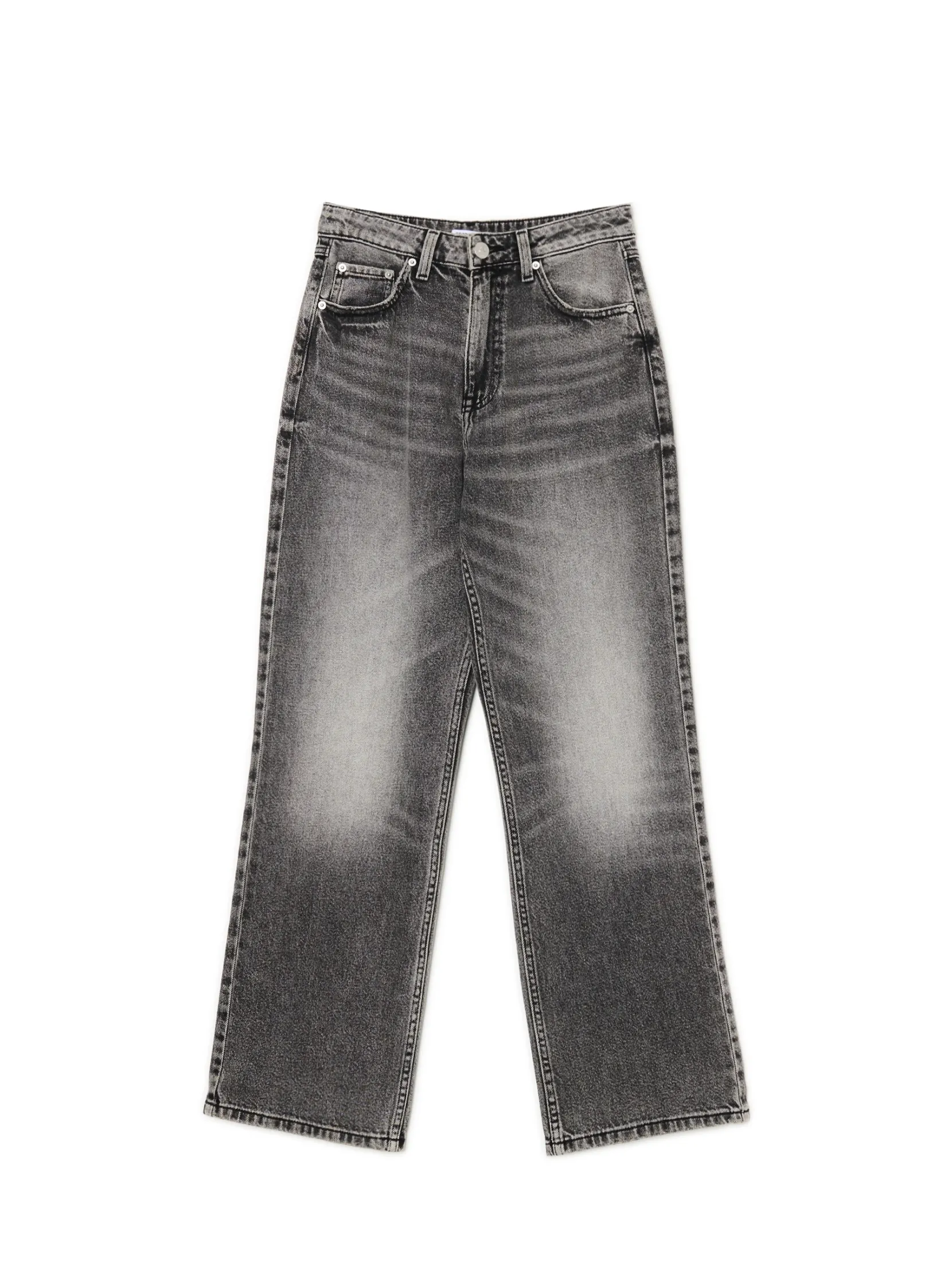 Clearance Szare jeansy baggy Jeansy