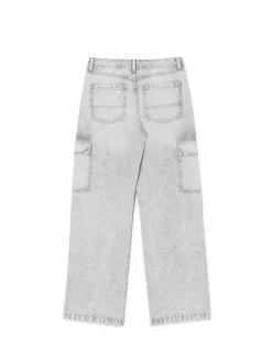 Clearance Szare jeansy baggy Jeansy