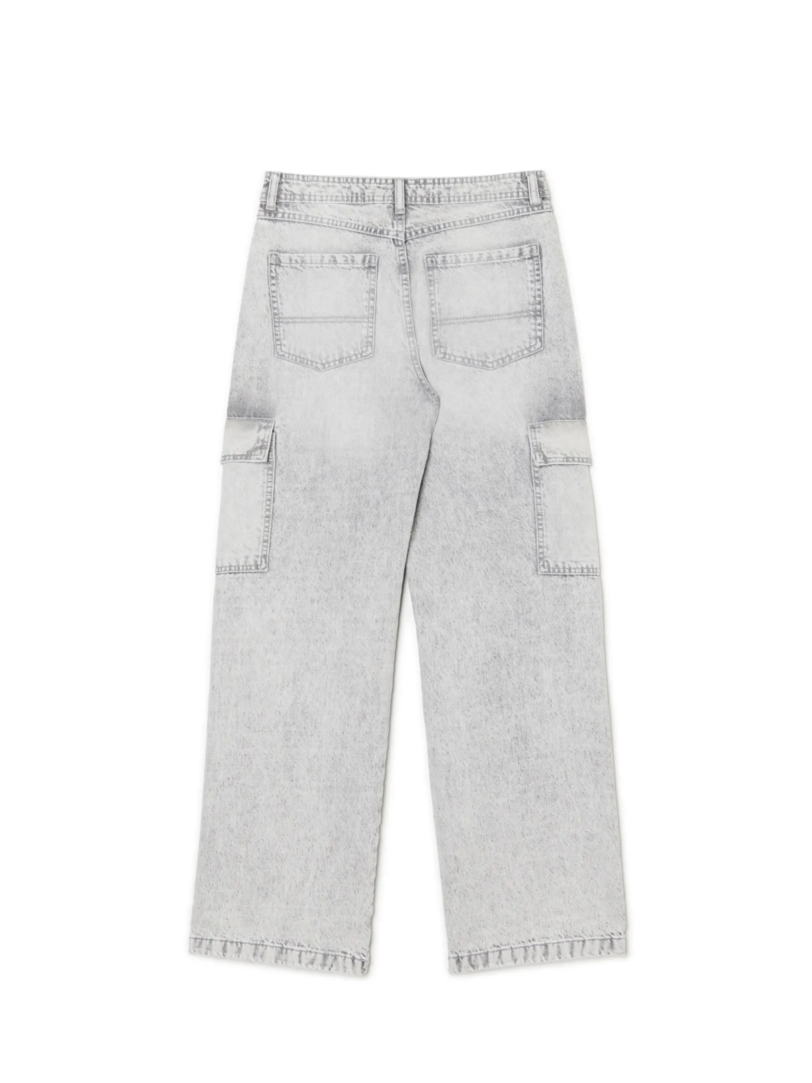 Clearance Szare jeansy baggy Jeansy