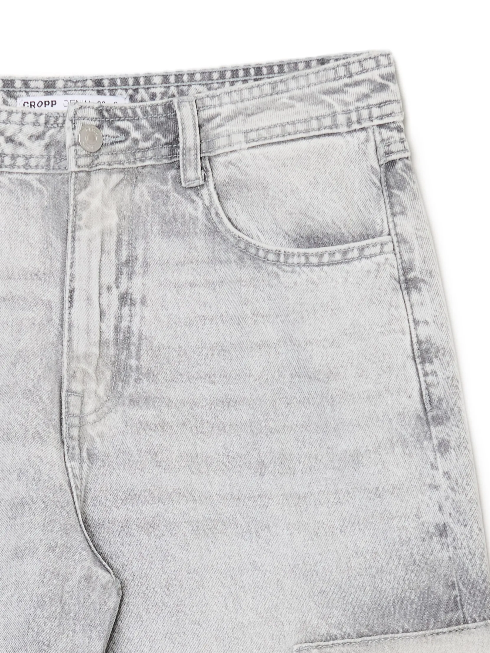 Clearance Szare jeansy baggy Jeansy