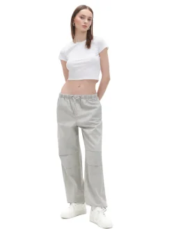 Sale Szare jeansy parachute Jeansy