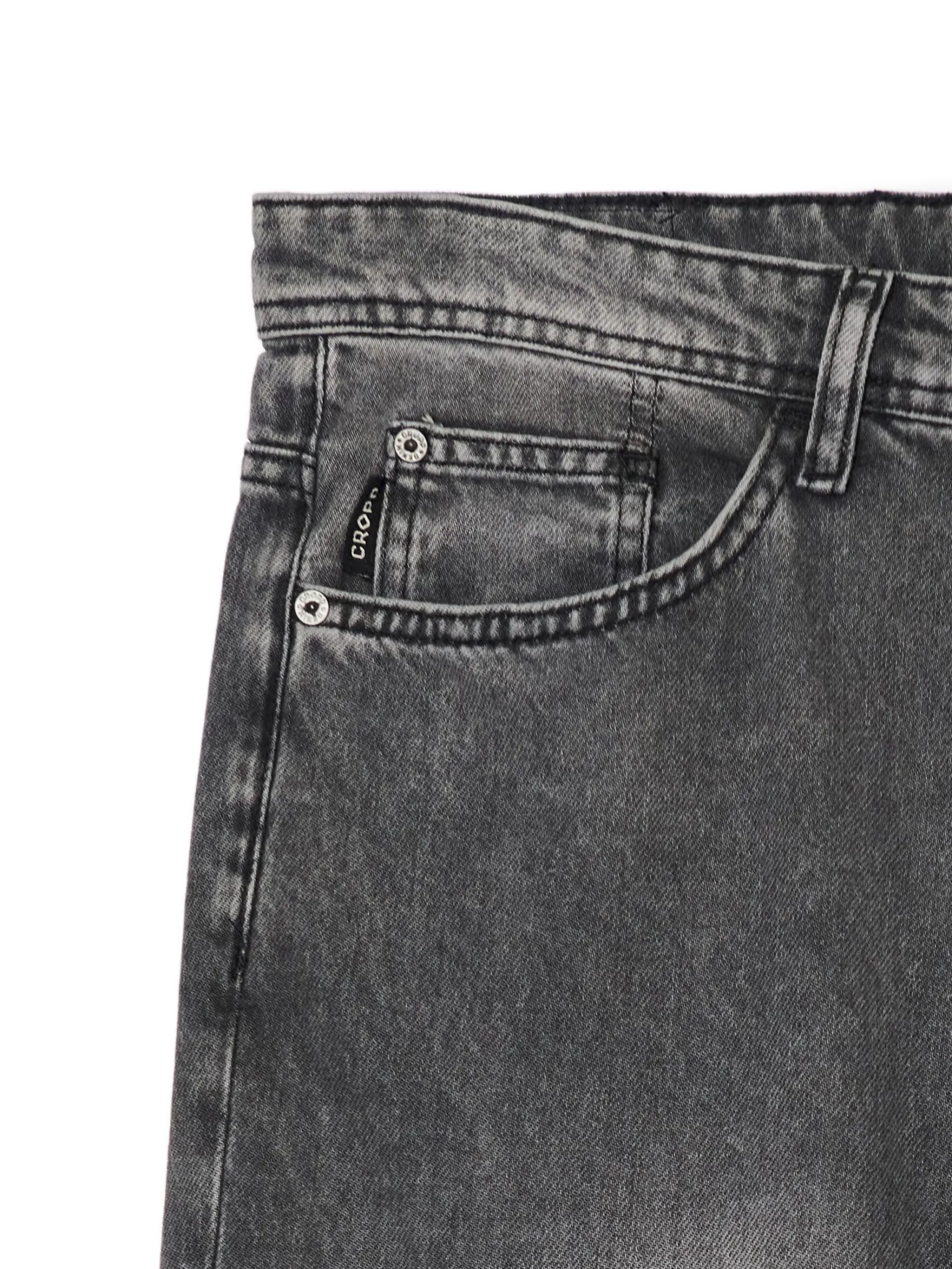 New Szare jeansy relaxed Jeansy