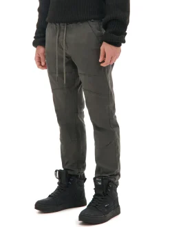 Best Szare joggery z kieszeniami cargo Spodnie