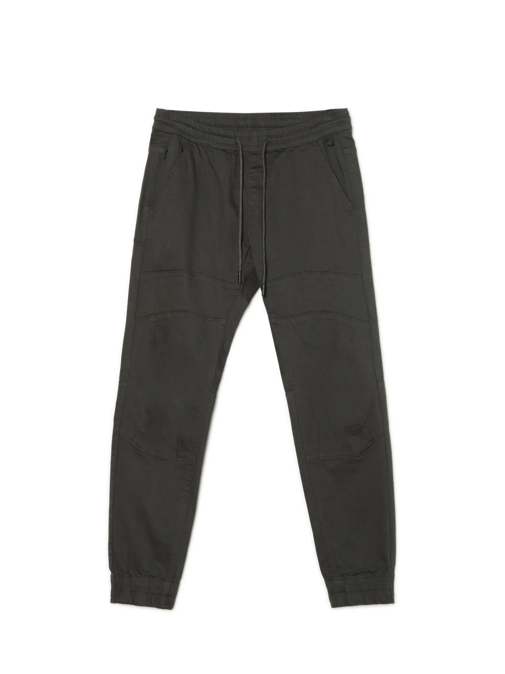 Best Szare joggery z kieszeniami cargo Spodnie