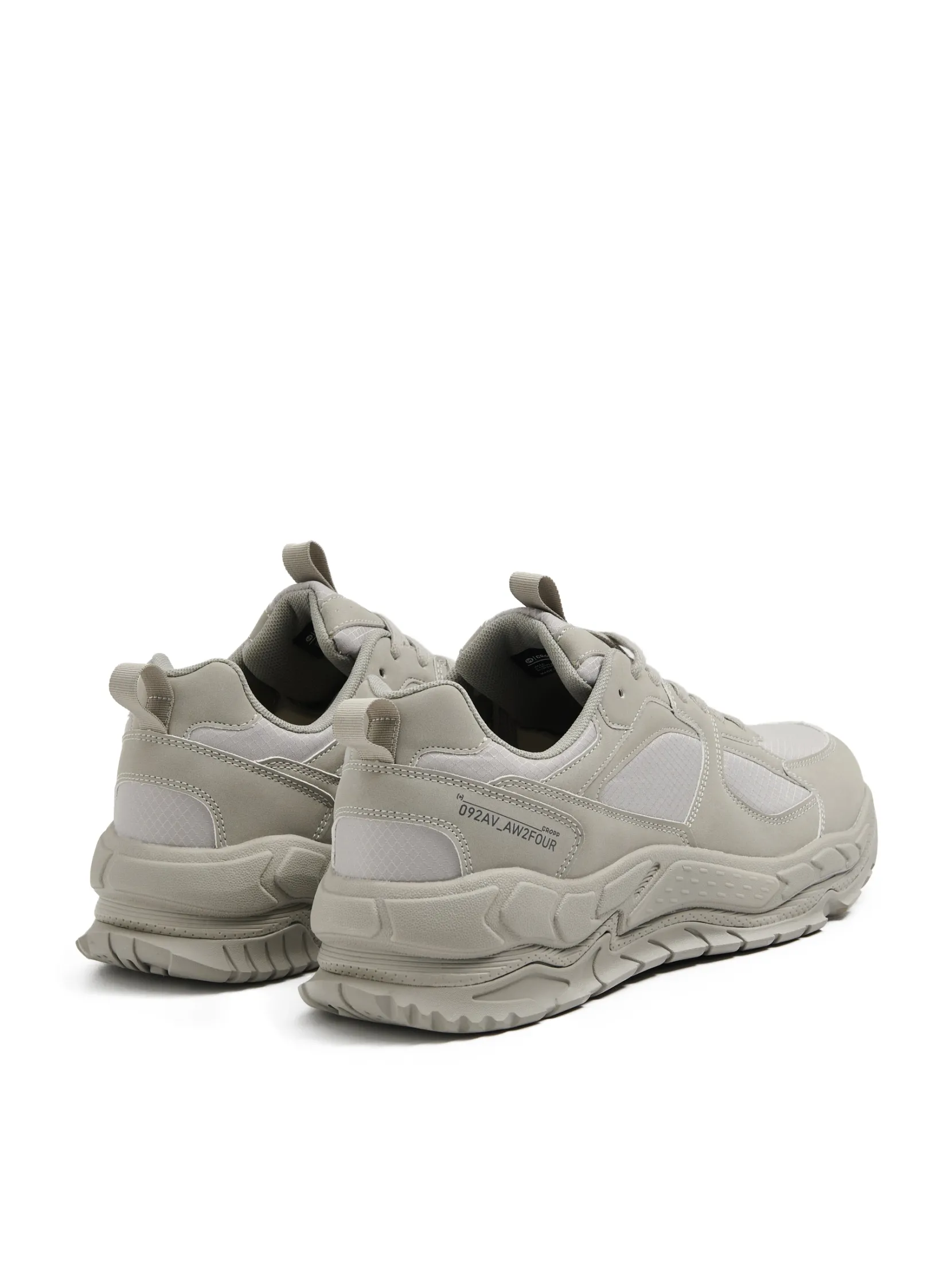 Discount Szare sneakersy Sneakersy