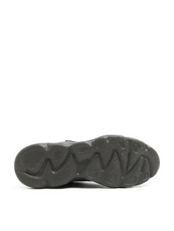Clearance Szare sneakersy z odblaskowymi elementami Sneakersy